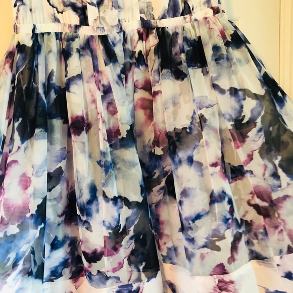 Simply Vera Dress Vera Wang Floral Like New Lovely Style So Feminine & Stunning - Picture 4 of 8